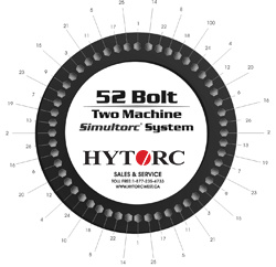 52 Bolt Pattern Two Machine Simultorc System