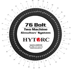 76 Bolt Pattern Two Machine Simultorc System