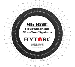 96 Bolt Pattern Four Machine Simultorc System